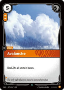 Image for Avalanche (079/167) (RAD) - Riftbound: League of Legends Trading Card Game
