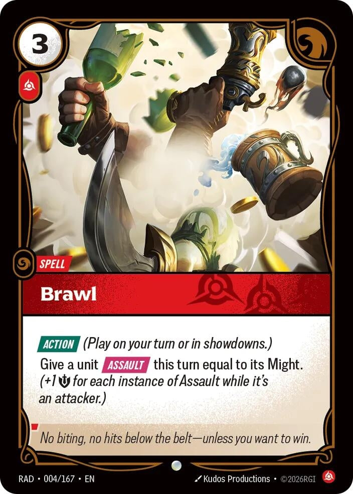 Image for Brawl (004/167) (RAD) - Riftbound: League of Legends Trading Card Game