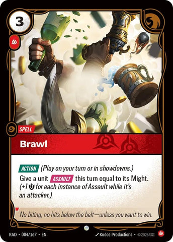 Image for Brawl (004/167) (RAD) - Riftbound: League of Legends Trading Card Game