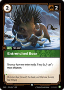Image for Entrenched Boar (026/167) (RAD) - Riftbound: League of Legends Trading Card Game