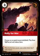 Image for Rally for War (007/167) (RAD) - Riftbound: League of Legends Trading Card Game