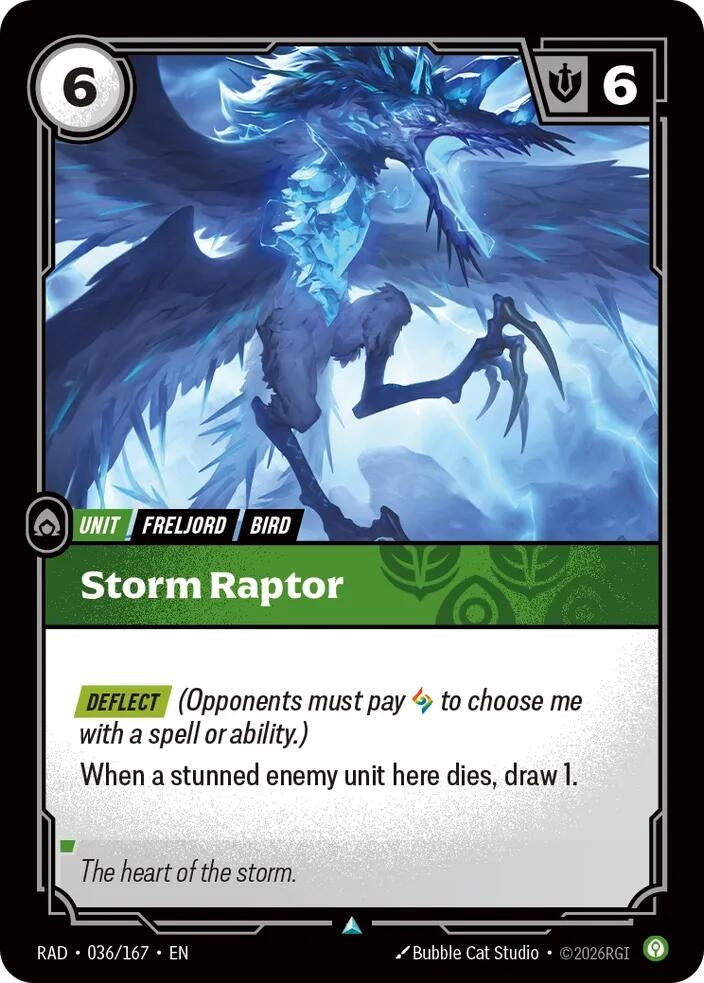 Image for Storm Raptor (036/167) (RAD) - Riftbound: League of Legends Trading Card Game