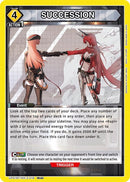 Image for SUCCESSION (UP01BT/NIK-2-018) (UP01BT) - Union Arena