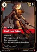 Image for Firebrand Raider (019/167) (RAD) - Riftbound: League of Legends Trading Card Game