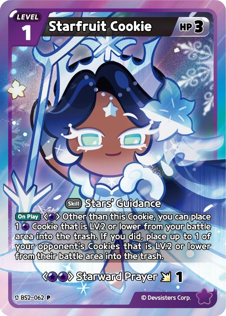 Image for Starfruit Cookie (BS2-062) (P) - CookieRun: Braverse TCG