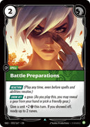 Image for Battle Preparations (032/167) (RAD) - Riftbound: League of Legends Trading Card Game