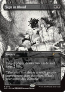 Image for Sign in Blood (2712) (SLD) - Magic: The Gathering