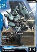 Image for GM Custom (GD06-009) (GD06) - Gundam Card Game