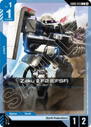 Image for Zaku II F2 (EFSF) (GD06-013) (GD06) - Gundam Card Game
