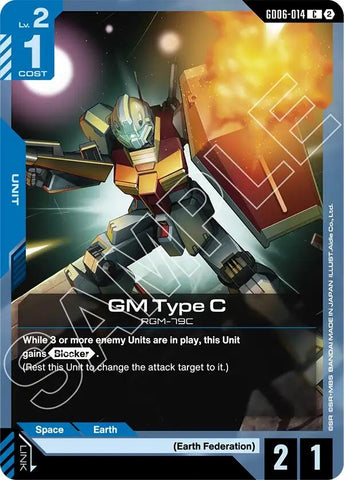 Image for GM Type C (GD06-014) (GD06) - Gundam Card Game