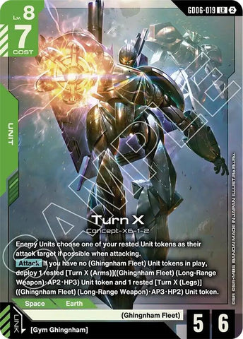 Image for Turn X (GD06-019) (GD06) - Gundam Card Game