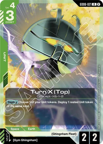 Image for Turn X (Top) (GD06-021) (GD06) - Gundam Card Game