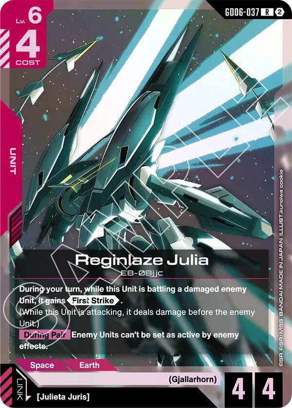 Image for Reginlaze Julia (GD06-037) (GD06) - Gundam Card Game