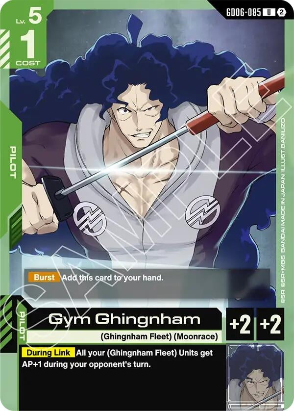 Image for Gym Ghingnham (GD06-085) (GD06) - Gundam Card Game