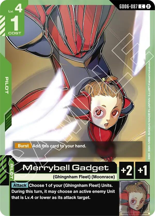 Image for Merrybell Gadget (GD06-087) (GD06) - Gundam Card Game