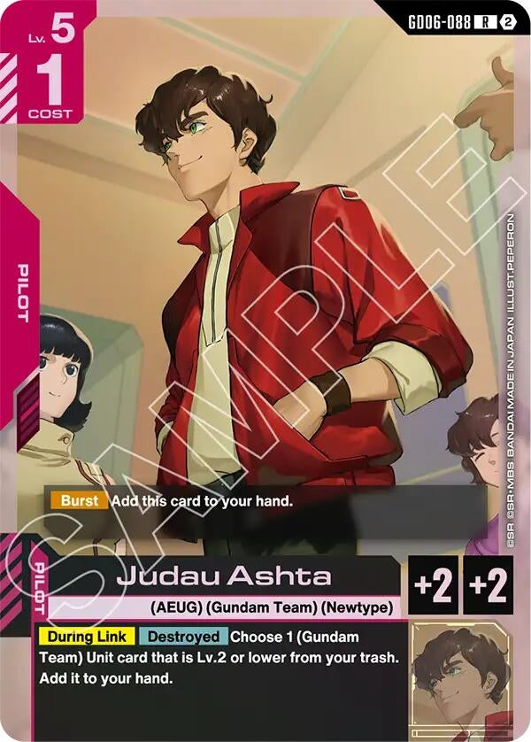Image for Judau Ashta (GD06-088) (GD06) - Gundam Card Game
