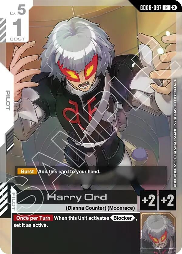 Image for Harry Ord (GD06-097) (GD06) - Gundam Card Game