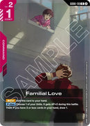 Image for Familial Love (GD06-110) (GD06) - Gundam Card Game