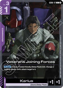 Image for Veterans Joining Forces (GD06-117) (GD06) - Gundam Card Game
