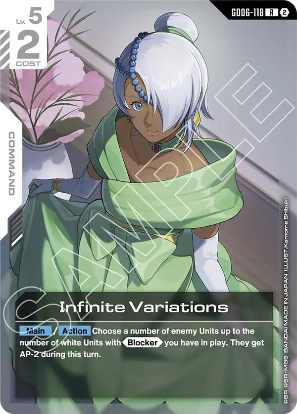 Image for Infinite Variations (GD06-118) (GD06) - Gundam Card Game