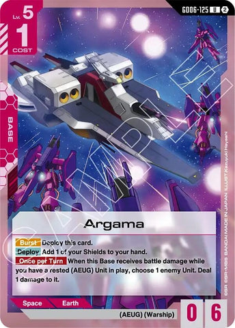 Image for Argama (GD06-125) (GD06) - Gundam Card Game