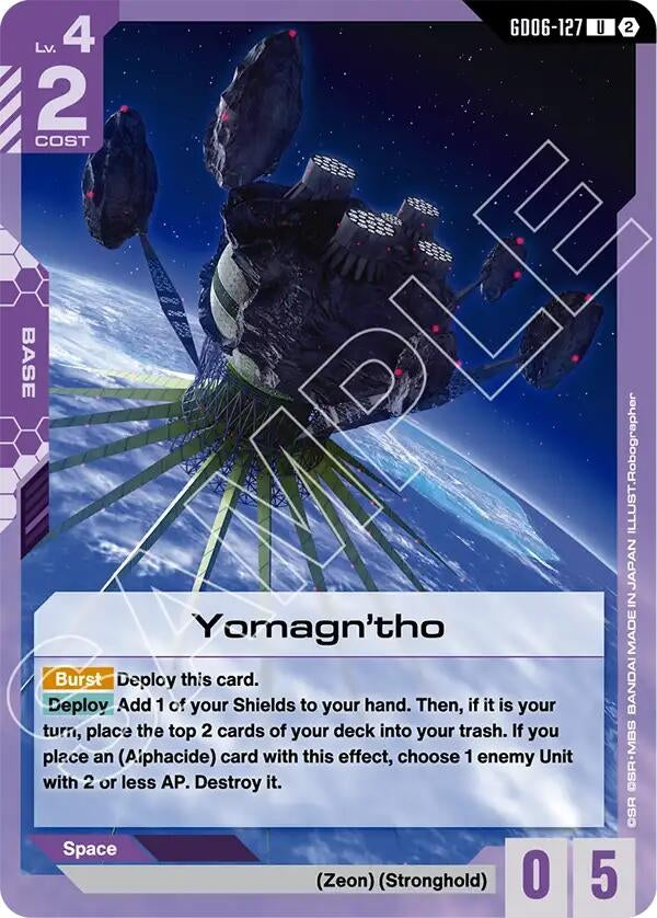 Image for Yomagn'tho (GD06-127) (GD06) - Gundam Card Game