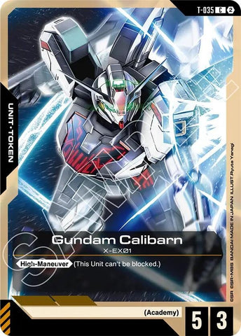 Image for Gundam Calibarn (T-035) Token (T-035) (GD06) - Gundam Card Game