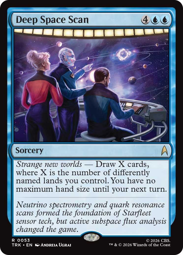 Image for Deep Space Scan (53) (TRK) - Magic: The Gathering
