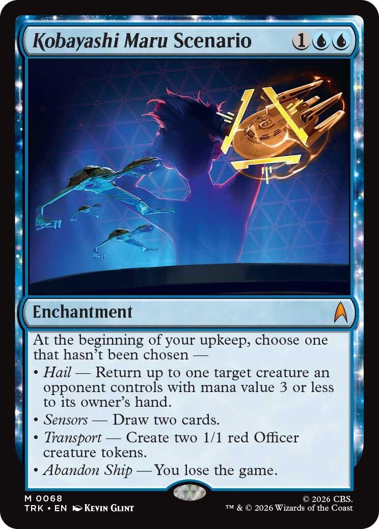 Image for Kobayashi Maru Scenario (68) (TRK) - Magic: The Gathering