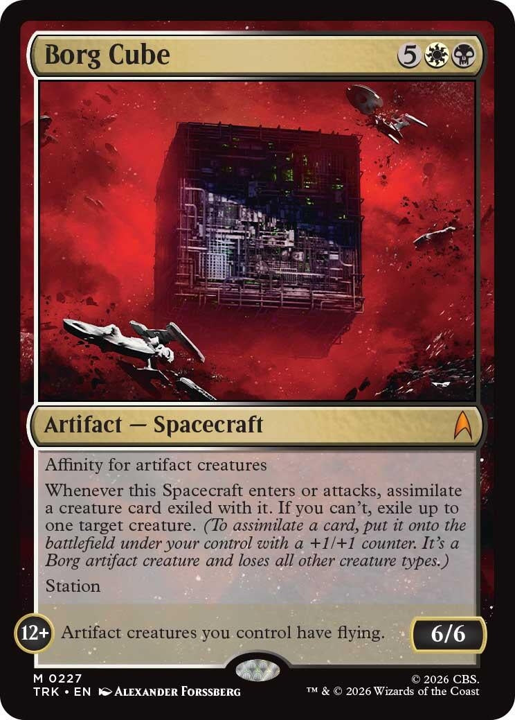 Image for Borg Cube (227) (TRK) - Magic: The Gathering