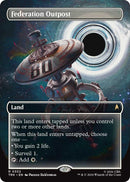 Image for Federation Outpost (Borderless) (332) (TRK) - Magic: The Gathering