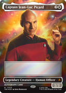 Image for Captain Jean-Luc Picard (Borderless) (Signed) (1701) (TRK) - Magic: The Gathering