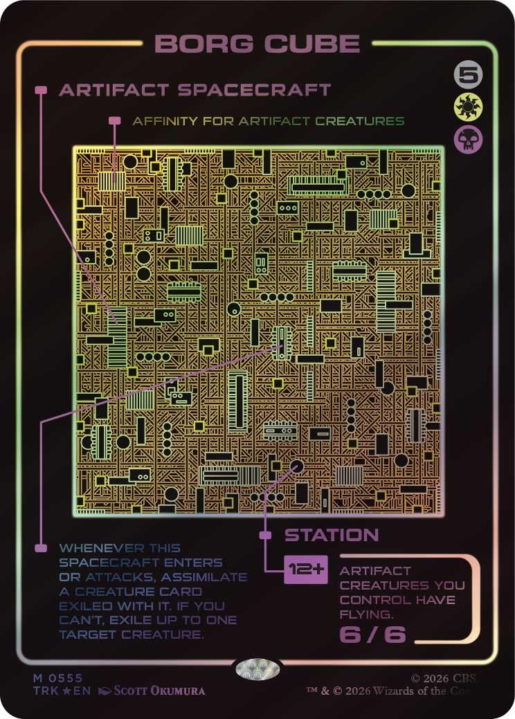 Image for Borg Cube (Showcase) (555) (TRK) - Magic: The Gathering