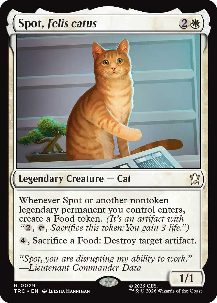 Image for Spot, Felis catus (29) (TRC) - Magic: The Gathering