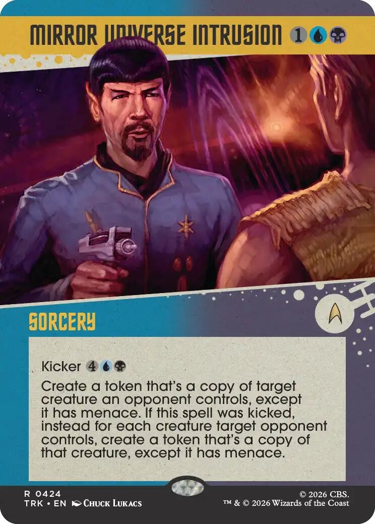 Image for Mirror Universe Intrusion (Showcase) (424) (TRK) - Magic: The Gathering