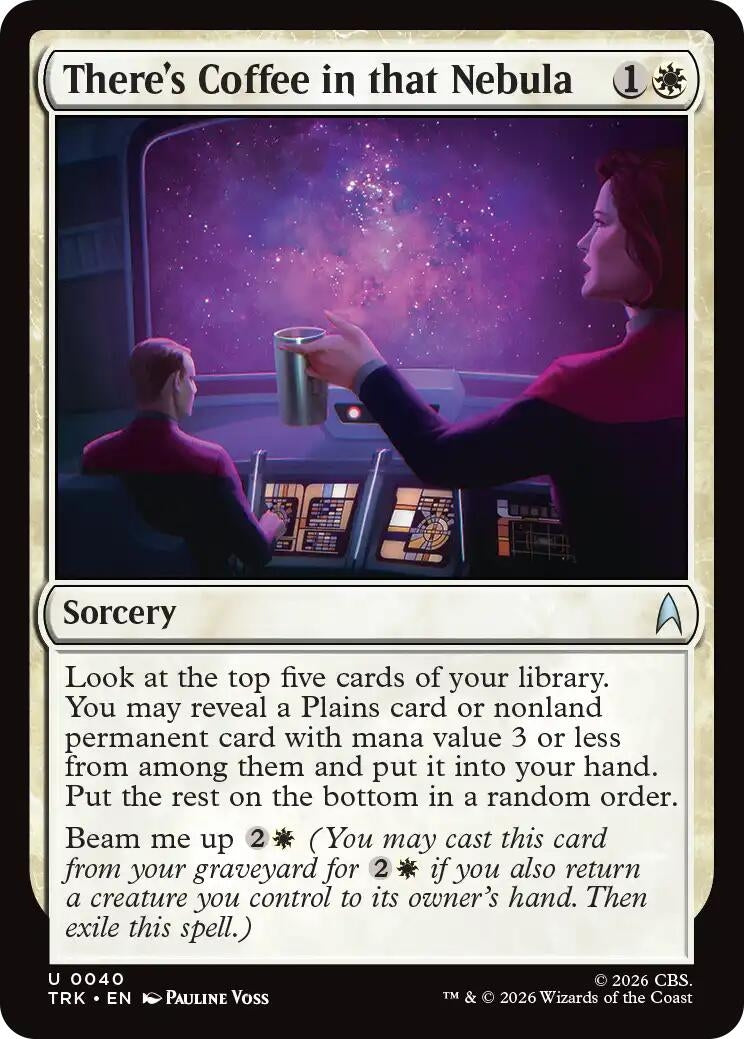 Image for There's Coffee in that Nebula (40) (TRK) - Magic: The Gathering