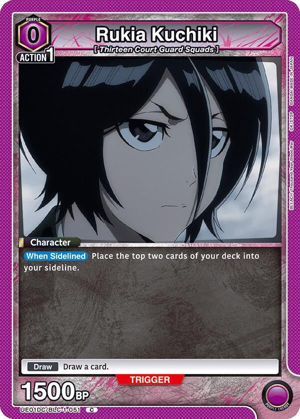 Image for Rukia Kuchiki (051) (UE01DC/BLC-1-051) (UE10DC) - Union Arena