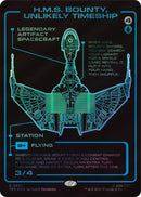 Image for H.M.S. Bounty, Unlikely Timeship (Showcase) (Surge Foil) (551) (TRK) - Magic: The Gathering