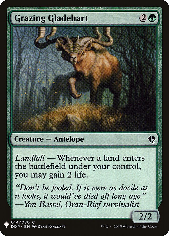 Gladeharts pastan [Mystery Booster]
