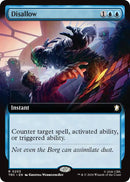 Image for Disallow (Extended Art) (253) (TRC) - Magic: The Gathering