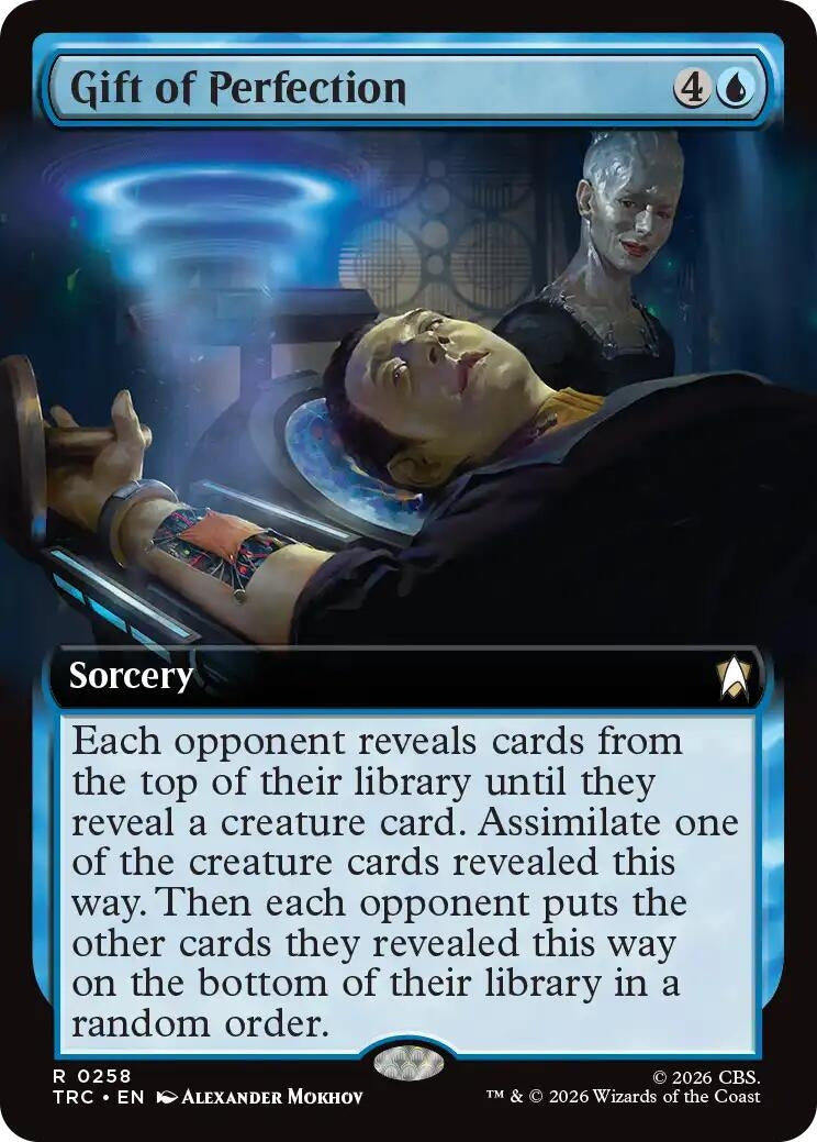 Image for Gift of Perfection (Extended Art) (258) (TRC) - Magic: The Gathering