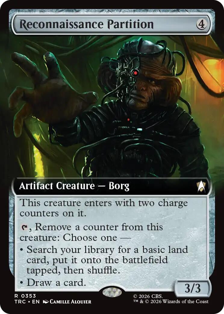 Image for Reconnaissance Partition (Extended Art) (353) (TRC) - Magic: The Gathering