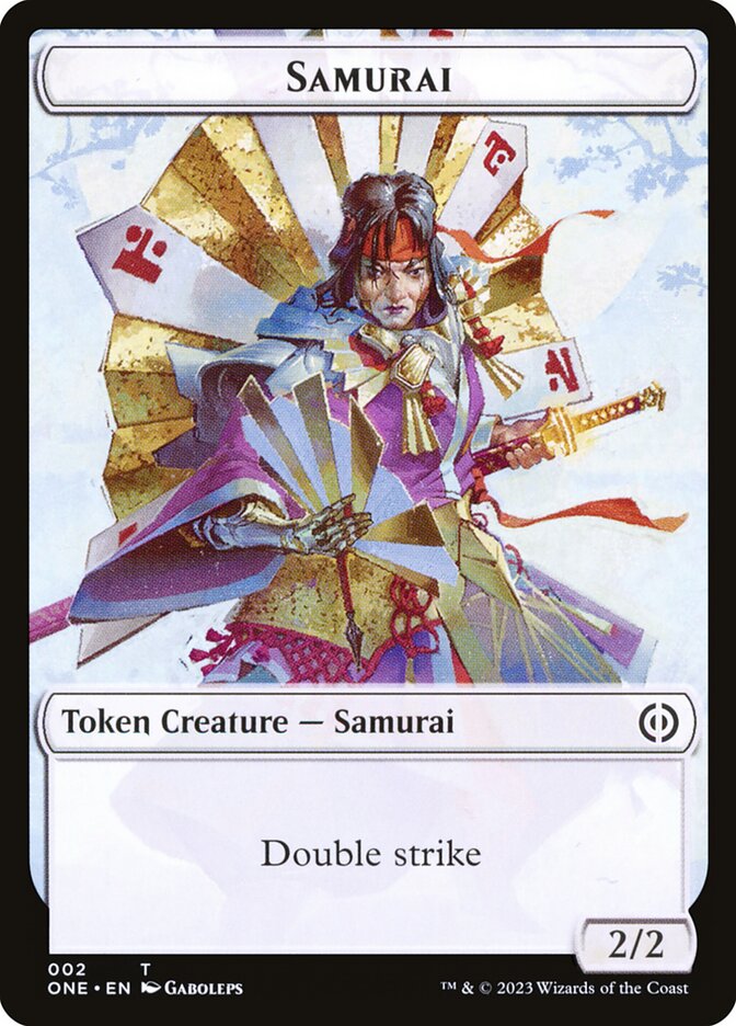 Gobelin Phyrexian // Samouraï jeton recto-verso [Phyrexia : Tous seront un jetons]