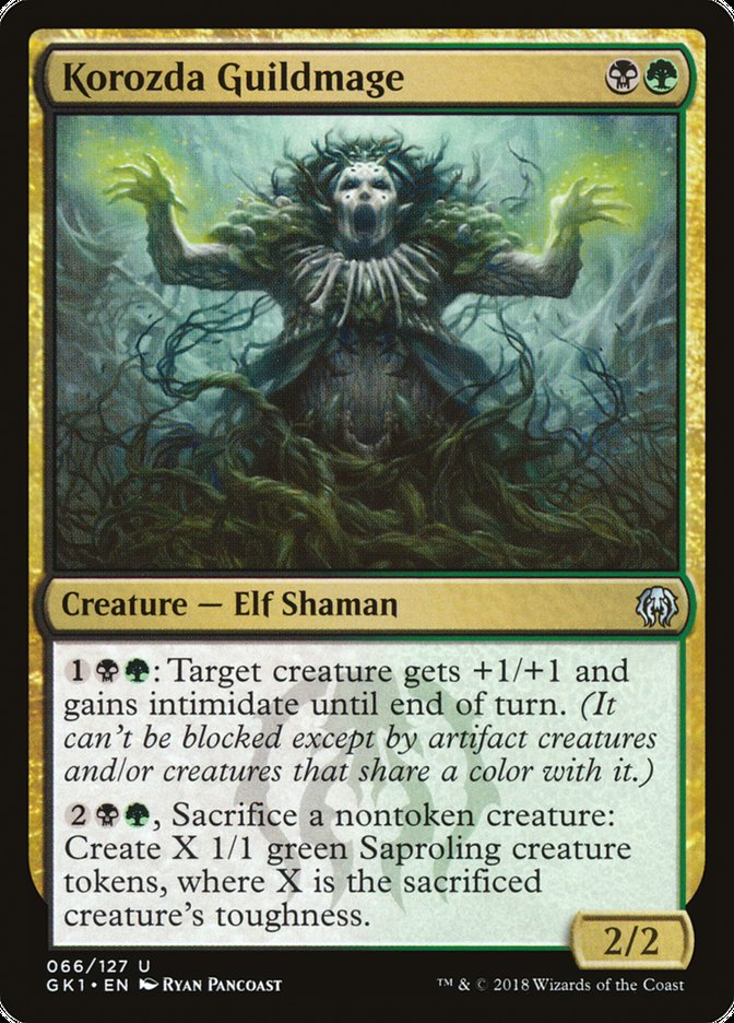 Maître de guilde de Korozda [Kit de guilde de Ravnica]