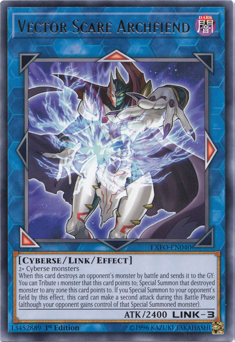 Vector Scare Archfiend [EXFO-SP040] Rara