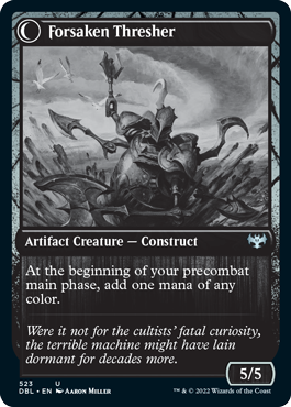 Statue de mauvais augure // Batteuse abandonnée [Innistrad: Double Feature]