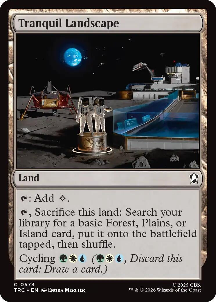 Image for Tranquil Landscape (573) (TRC) - Magic: The Gathering