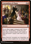Image for Coronation of Chaos (LIST) - Magic: The Gathering