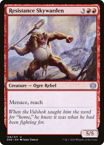 Sentinelle de la résistance [Phyrexia : Tout sera un]