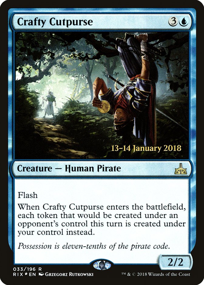 Filou astucieux [Cartes promo d'avant-première Les combattants d'Ixalan]